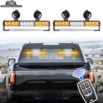 Led Flashing Emergency Traffic Warning Wireless Remote Light Bar Amber White. Fixed Price $54.68.