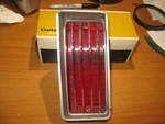 1970 Chevrolet Impala Left Outer Taillight Lens Gm Guide 5962401. Fixed Price $24.00.