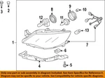 Subaru Oem 08-14 Impreza Front Combination Lamps-lower Bracket 57707FG032. Fixed Price $31.39.