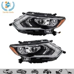 Halogen Headlights For 2017 2018 2019 Nissan Rogue Left+right W/led Drl Chrome. Fixed Price $143.91.