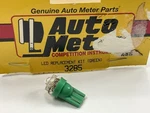 Auto Meter 3285 Green Led Light Bulb, Wedge, Replaces 161, 168, 193 Or 194. Fixed Price $14.95.