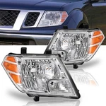 For 2009-2021 Nissan Frontier Headlights Headlamps Left & Right Pair Chrome. Fixed Price $69.99.