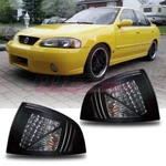 2000-2003 Tail Lights Led Smoke For Nissan Sentra Brake Lamp Left+right Pair. Fixed Price $111.10.
