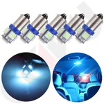 5PCS Ice Blue BA9S 1815 3893 5-SMD Led Bulbs Instrument Cluster Dashboard Lights. Fixed Price $8.66.