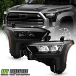 Jdm Black For 2022-2024 Toyota Tundra Led Headlights Headlamp W/ Halogen Signal. Fixed Price $415.99.