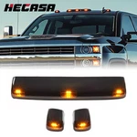 For 15-19 Chevy Gmc Silverado Sierra 2500HD 3500HD Roof Marker Light Amber Led. Fixed Price $118.76.