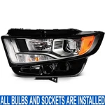 Driver Left Lh Projector Headlight Assembly W/ Bulbs Ford Edge 2015-2018. Fixed Price $125.99.