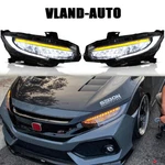 Vland Led Headlights W/sequential Turn For 2016-2021 Honda Civic 10TH Gen. Fixed Price $270.74.
