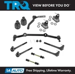 Trq 12 Pc Kit Front Lh Rh Ball Joint Sway Bar Link Tie Rod End For S10 S15 2WD. Fixed Price $149.95.
