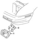 Genuine Gm Park Lamp Assembly 915627. Fixed Price $12.73.