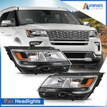 Pair/set Chrome Led Level 3 Headlights Assembly Ford Explorer Base 2016-2018. Fixed Price $309.99.