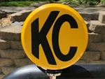 Kc 5101 Hard Cover Yellow W/ Black Decal Daylighter Sold Individually. Fixed Price $45.00.