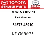 Toyota Genuine High Mount Stop Light Socket 81576-48010 New. Fixed Price $38.47.
