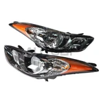 New Halogen Headlights Assembly Headlamps For 2011-2013 Hyundai Elantra Usa. Fixed Price $86.99.
