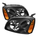 Mitsubishi 04-12 Galant Black Housing Replacement Headlights Left+right Pair Set. Fixed Price $155.75.