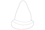 Genuine Mercedes-benz Cap 203-869-02-08. Fixed Price $25.28.