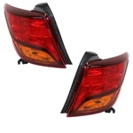 For 15 16 17 Yaris Hatchback Taillight Lamp Lens & Housing Set Pair. Fixed Price $220.95.