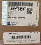 84218437 Driver Side Parking Lamp & Turn Signal Genuine Oem New Amber Gmc. Fixed Price $89.95.