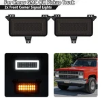 For Chevy Gmc C/k Pickup Truck Smoked Switchback Led Signal Blinker Corner Light. Fixed Price $82.99.