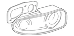 Genuine Mazda Tail Light Assembly NH18-51-180F. Fixed Price $543.36.