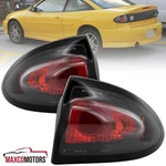 Black Tail Lights Fits 2003-2005 Chevy Cavalier Rear Brake Lamps Left+right. Fixed Price $86.49.