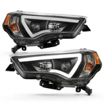 Anzo 111416 Projector Headlights W/ Plank Style Switchback Black Amber. Fixed Price $424.99.
