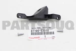 8119553010 Genuine Toyota Retainer, Rh Headlamp Protector, Lwr 81195-53010. Fixed Price $8.27.