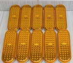 10- Pack STL70AB Optronics Lamp Turn High Count Led 56 Amber Oval Grommet Mount. Fixed Price $159.00.
