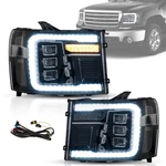 Vland Led Projector Headlights For 07-13 Gmc Sierra 1500 2500HD 3500HD W/startup. Fixed Price $452.40.