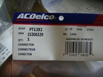 Genuine Gm Acdelco 15306339 Connector. Fixed Price $39.99.