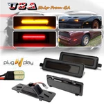 Smoked Led Front & Rear Amber Red Side Marker Lights For 82-92 Pontiac Firebird. Fixed Price $54.99.