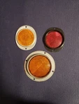 Vintage Reflectors Truck Trailer No. 95 Dietz Marker Amber Stimsonite Lot Of 3. Fixed Price $22.00.