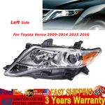 Fit Toyota Venza 2009-2016 Driver Side Halogen Headlight Left Headlamp Assembly. Fixed Price $88.68.