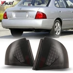 Led Tail Lights Pair For 2000-2003 Nissan Sentra Black/smoke Lamps Lh & Rh. Fixed Price $94.99.