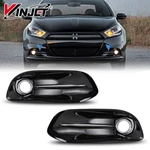 Pair Fog Light Black Bezel Cover Left+right For 2013 2014 2015 2016 Dodge Dart. Fixed Price $33.99.
