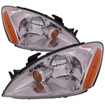 Headlights Set For 2004-2007 Mitsubishi Lancer Chrome Passenger And Driver Side. Fixed Price $176.16.