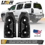 Light Smoke Lens Black Chrome Housing Tail L+r For 05-15 Nissan Xterra Suv. Fixed Price $149.95.