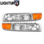 Park Signal Lights For 1999-2006 Chevy Suburban Tahoe Silverado Left Right Pair. Fixed Price $44.95.