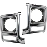 Headlight Lamp Bezel Door Left & Right Pair For 79-80 Chevy Gmc C/k Truck Suv. Fixed Price $77.90.