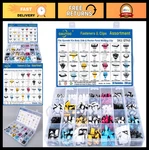 Hyundai Kia Body Side Rocker Panel Molding Clips 280PC Trim Grommet Kit. Fixed Price $77.99.