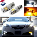 2X 1157 White/amber Led Turn Signal Light Bulbs For Acura Tl Rdx Tsx Rlx Csx. Fixed Price $24.99.
