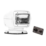 Golight Gt Permanent Mount White Halogen Spotlight W/ Wired Dash Remote. Fixed Price $309.00.