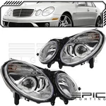 Pair Lh Rh Hid Headlights Fits Mercedes 07-09 E320 E350 E550 E63 Amg. Fixed Price $699.99.
