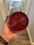 1961 Cadillac Guide Red Taillight Lens. Fixed Price $39.00.