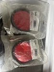 Pair Of Grote 52782 4" Red Stop Turn Signal Lamp 3 Pin W/pigtail & Grommet.. Fixed Price $24.98.