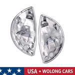Chrome Headlight Washer Cover Lh & Rh For Mini Cooper 08-2014 61672752559. Fixed Price $21.71.