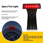 Led 3RD Third Brake Lights High Mount Stop For 2007-2018 Jeep Wrangler Jk. Fixed Price $20.99.