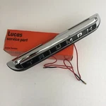 Lucas L766 Number Plate Lamp & Triumph Badge Ass. Oem NO.718028 54866 Stag. Fixed Price $214.96.