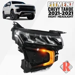 For 2021-2024 Chevy Tahoe Led Headlight W/ Halogen Turn Signal Passenger Side. Fixed Price $119.00.