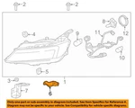 Gm Oem Headlamp-front Lamps-headlamp Assembly Bracket Left 25827075. Fixed Price $9.09.
